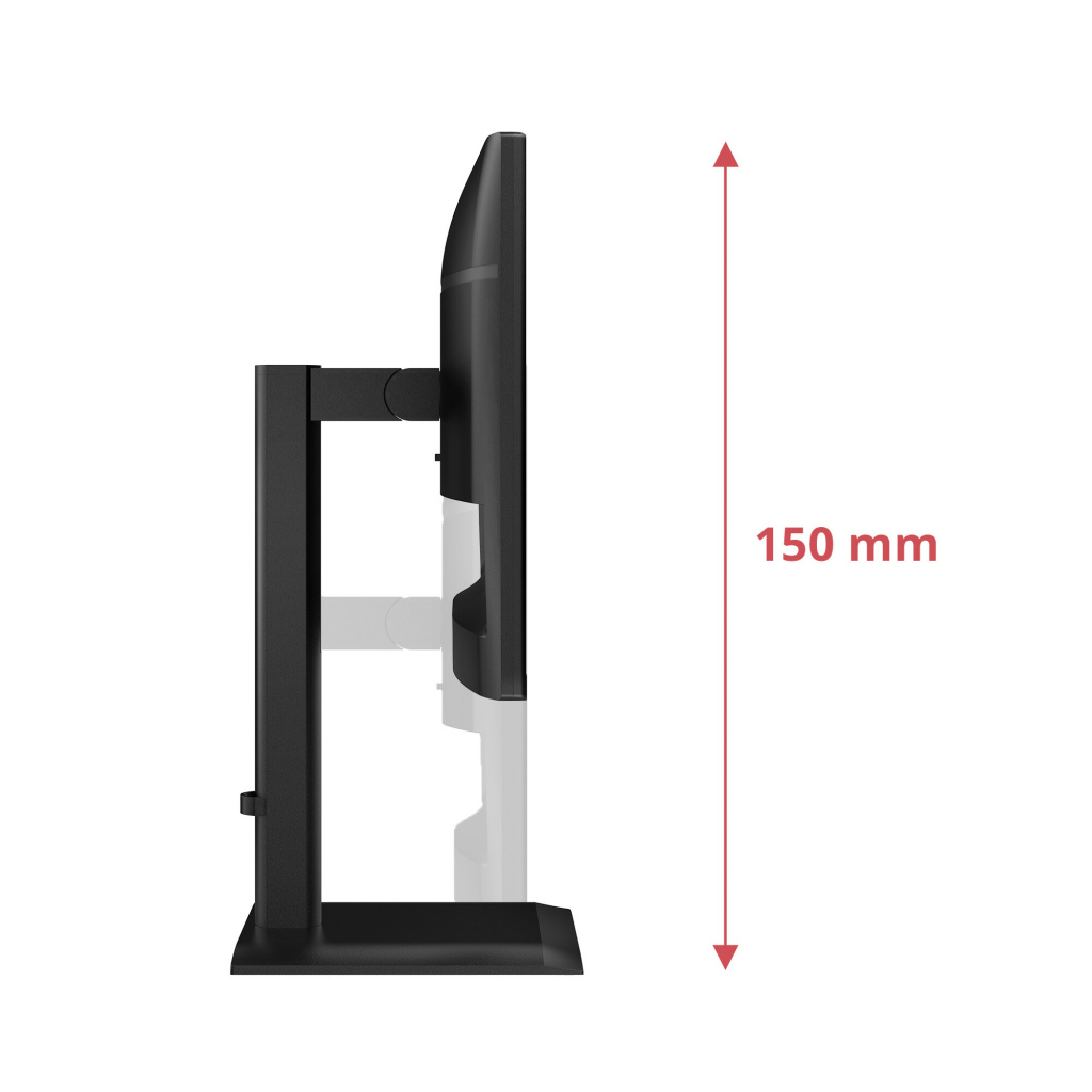 AOC E4 24E4CV computer monitor 60,5 cm (23.8") 1920 x 1080 Pixels Full HD LED Zwart - Afbeelding 4