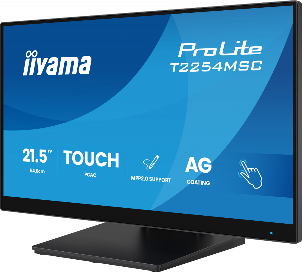 iiyama T2254MSC-B2AG computer monitor 54,6 cm (21.5") 1920 x 1080 Pixels Full HD LED Touchscreen Zwart - Afbeelding 8