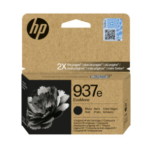 HP 937e EvoMore originele zwarte inktcartridge