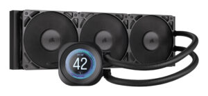 Corsair Nautilus 360 RS Processor Alles-in-één vloeistofkoeler 12 cm Zwart