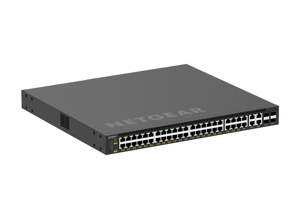NETGEAR M4350-44M4X4V Managed L3 2.5G Ethernet (100/1000/2500) Power over Ethernet (PoE) 1U Zwart - Afbeelding 2