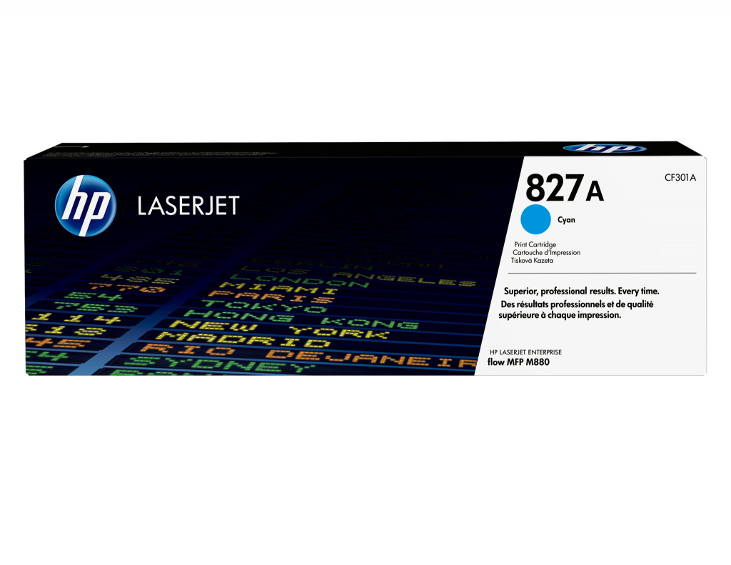 HP 827A originele cyaan LaserJet tonercartridge