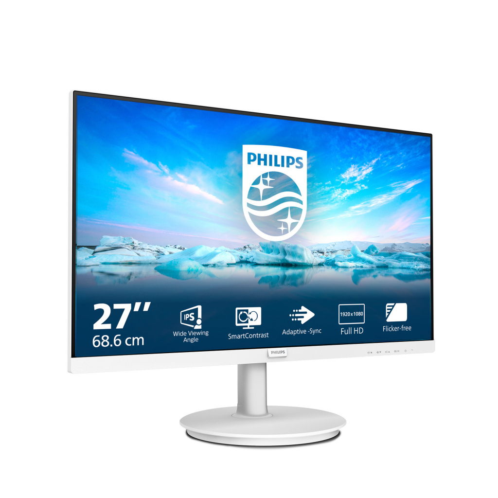 Philips V Line 271V8AW/00 computer monitor 68,6 cm (27") 1920 x 1080 Pixels Full HD LCD Wit - Afbeelding 4