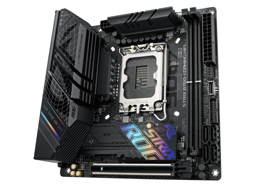 ASUS ROG STRIX B760-I GAMING WIFI Intel B760 LGA 1700 mini ITX - Afbeelding 4