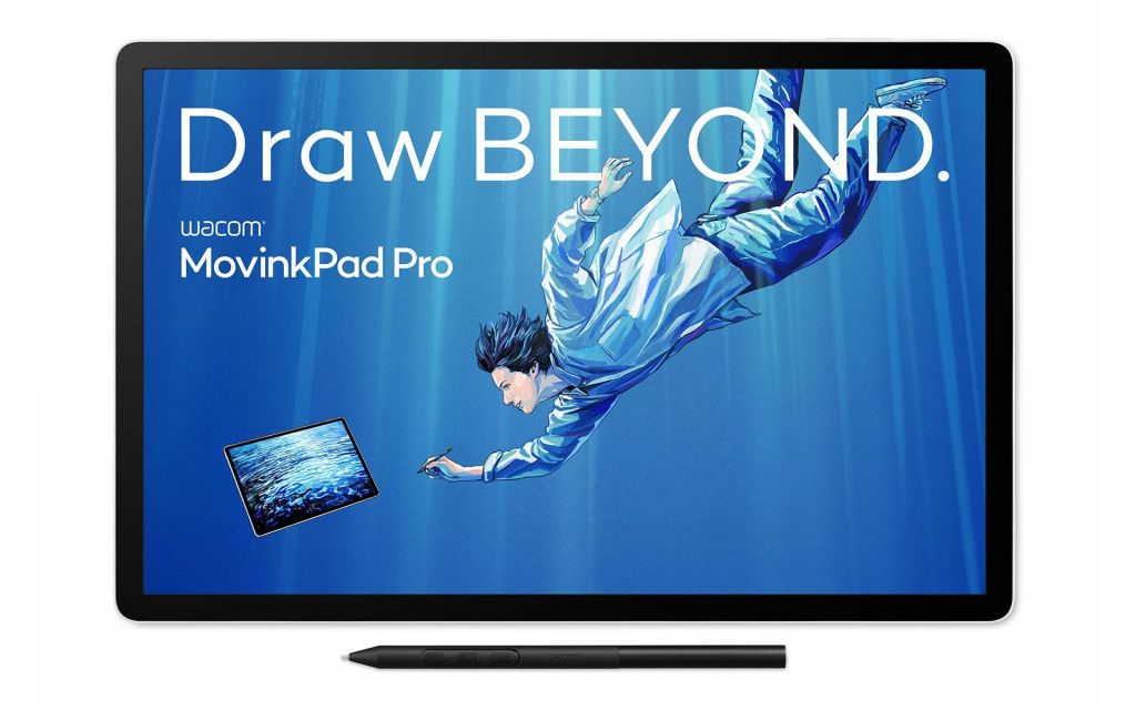 Wacom MovinkPad Pro 14 grafische tablet Grijs 5080 lpi 302 x 189 mm USB/Bluetooth