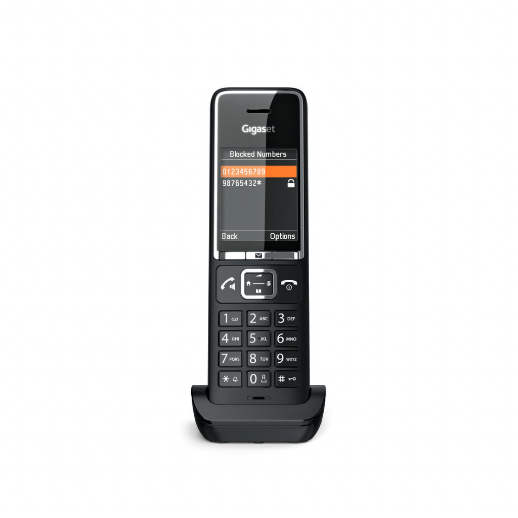 Gigaset COMFORT 550HX Analoge-/DECT-telefoon Nummerherkenning Zwart - Afbeelding 8