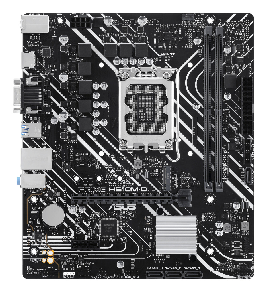 ASUS PRIME H610M-D Intel H610 LGA 1700 micro ATX - Afbeelding 2