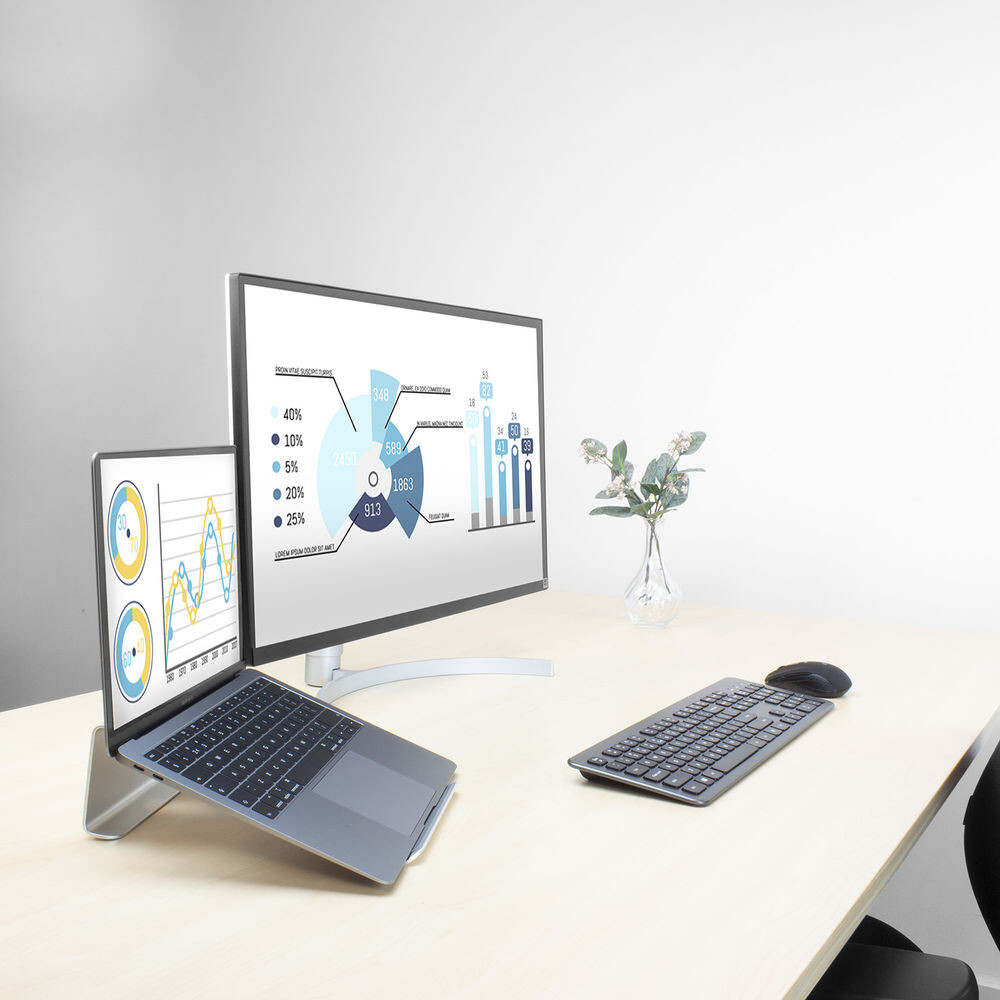 ACT Laptopstandaard aluminium - Afbeelding 3