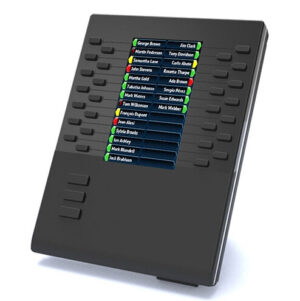 Mitel 80C00007AAA-A IP add-on module Zwart 28 knoppen