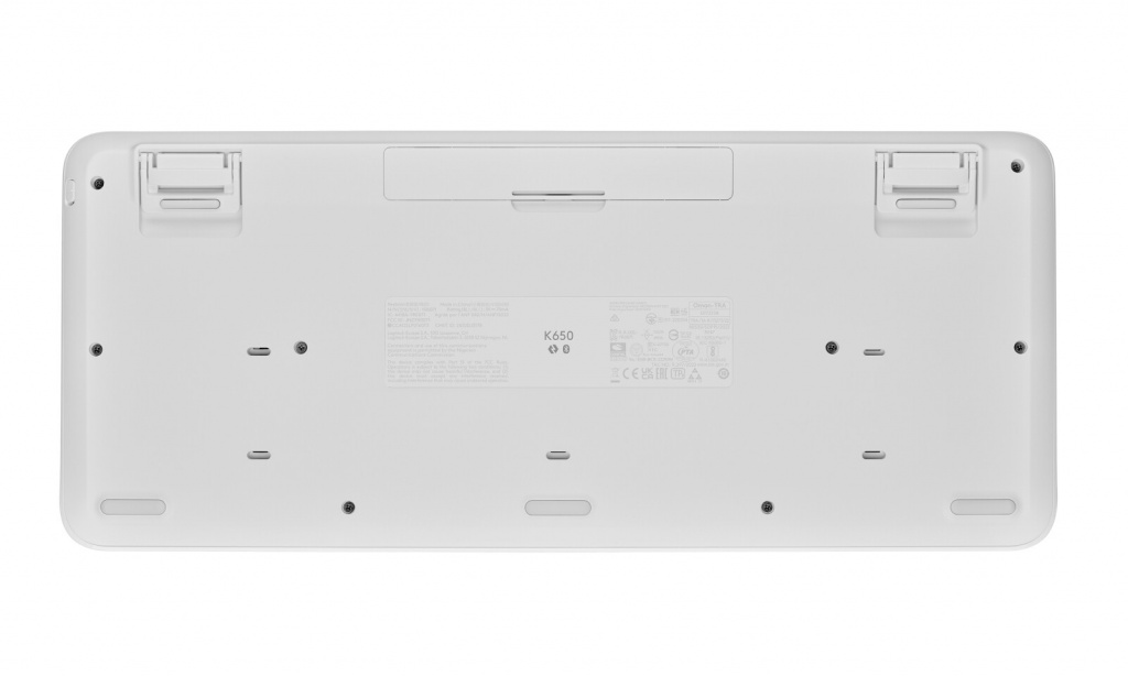 Logitech 920-010967 toetsenbord Kantoor Bluetooth QWERTZ Duits Wit - Afbeelding 3