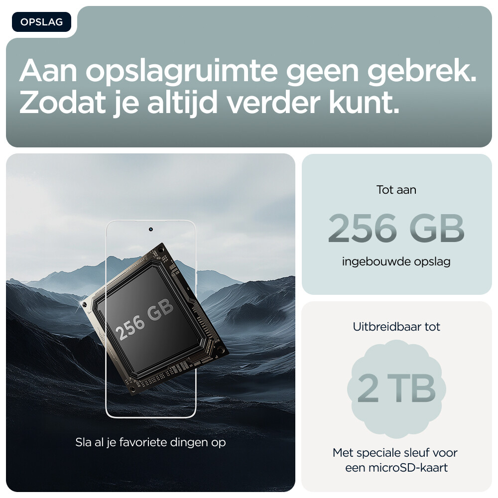 Motorola moto g56 5G 17,1 cm (6.72") Hybride Dual SIM Android 15 USB Type-C 8 GB 256 GB 5200 mAh Grijs - Afbeelding 18