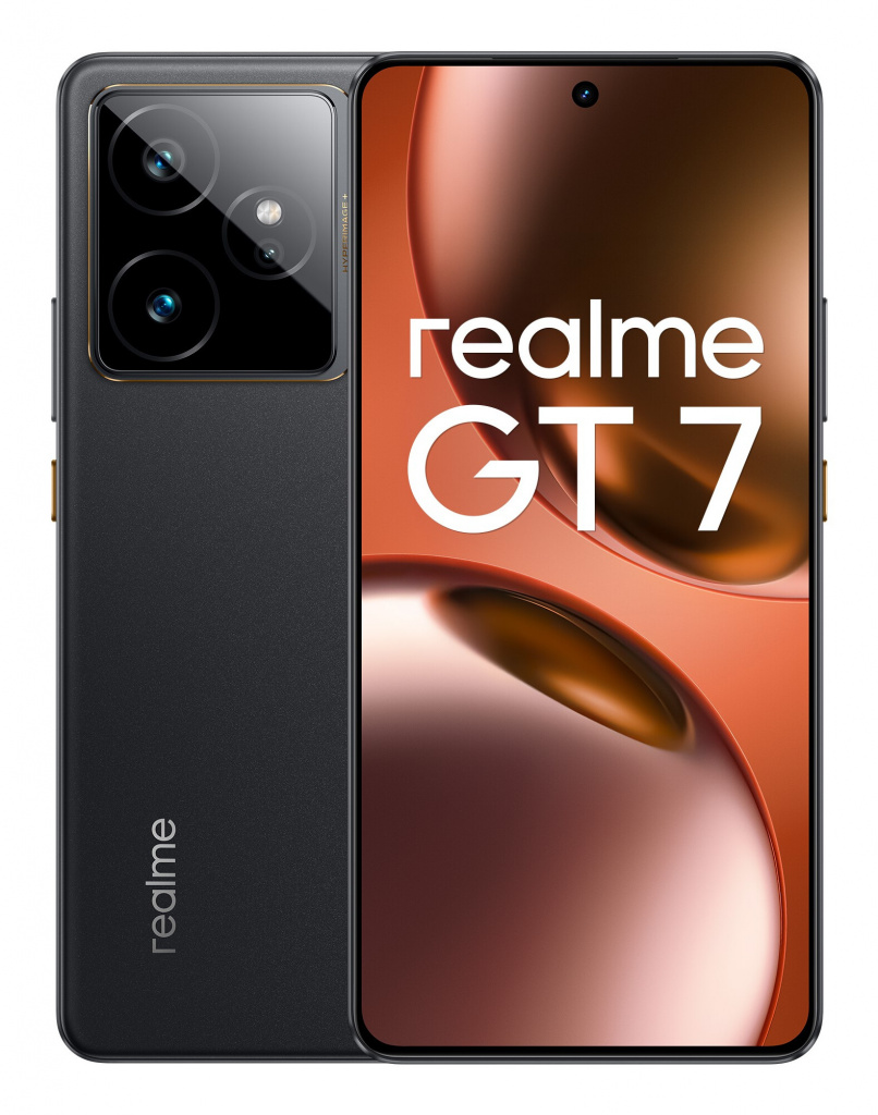 realme GT 7 17,2 cm (6.78") Dual SIM Android 15 5G USB Type-C 12 GB 256 GB 7000 mAh Zwart