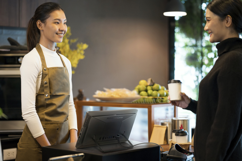 ASUS ExpertCenter E1 AiO E1600WKAT-BMR082W Intel® Celeron® N N4500 39,6 cm (15.6") 1920 x 1080 Pixels Touchscreen All-in-One tab - Afbeelding 10