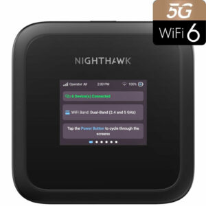 NETGEAR M3 draadloze router Dual-band (2.4 GHz / 5 GHz) Zwart