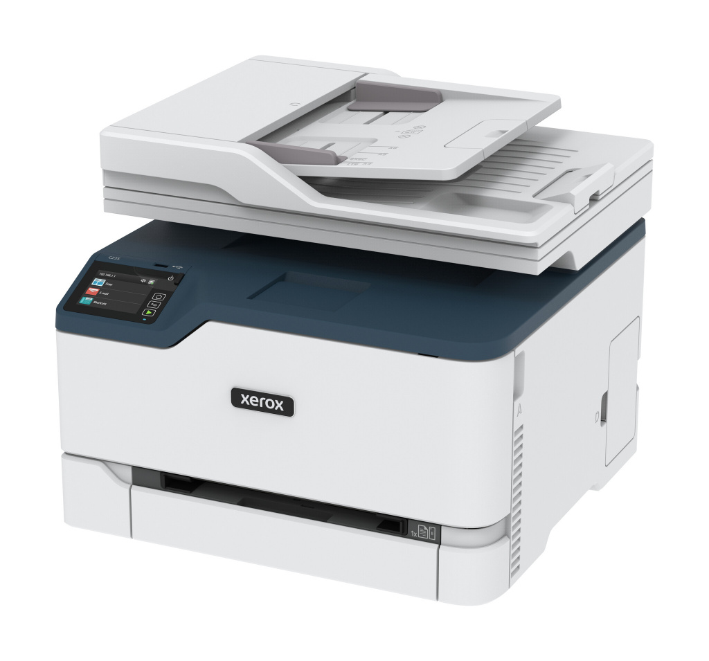 Xerox C235 A4 22ppm Wireless Duplex Copy/Print/Scan/Fax PS3 PCL5e/6 ADF 2 Trays Total 251 Sheets - Afbeelding 2