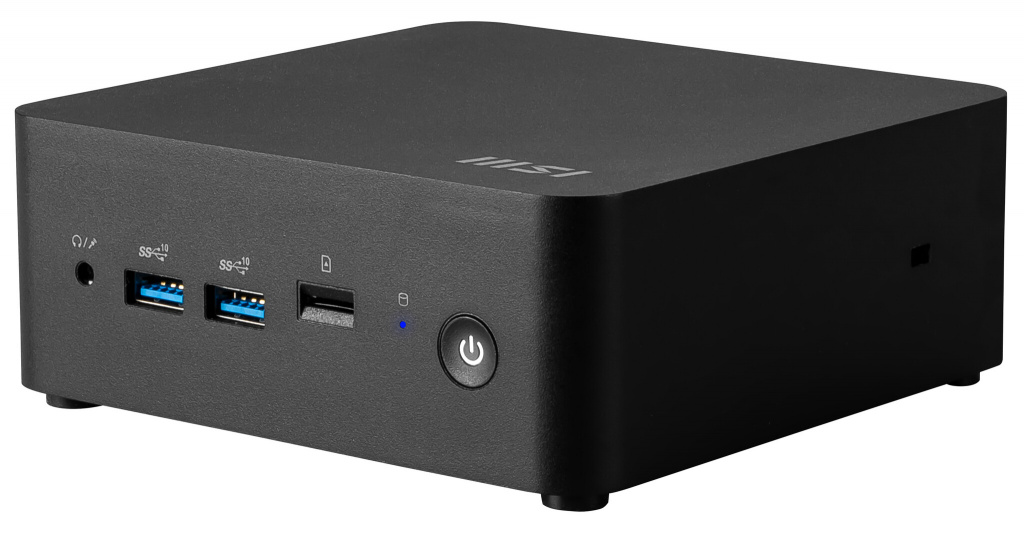 MSI CUBI NUC 1MG-244BEU PC/workstation barebone 0.84L sized PC Zwart 100U Intel SoC - Afbeelding 3