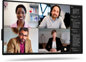 DELL P5525QC Digitale signage flatscreen 138,8 cm (54.6") LCD 400 cd/m² 4K Ultra HD Zwart