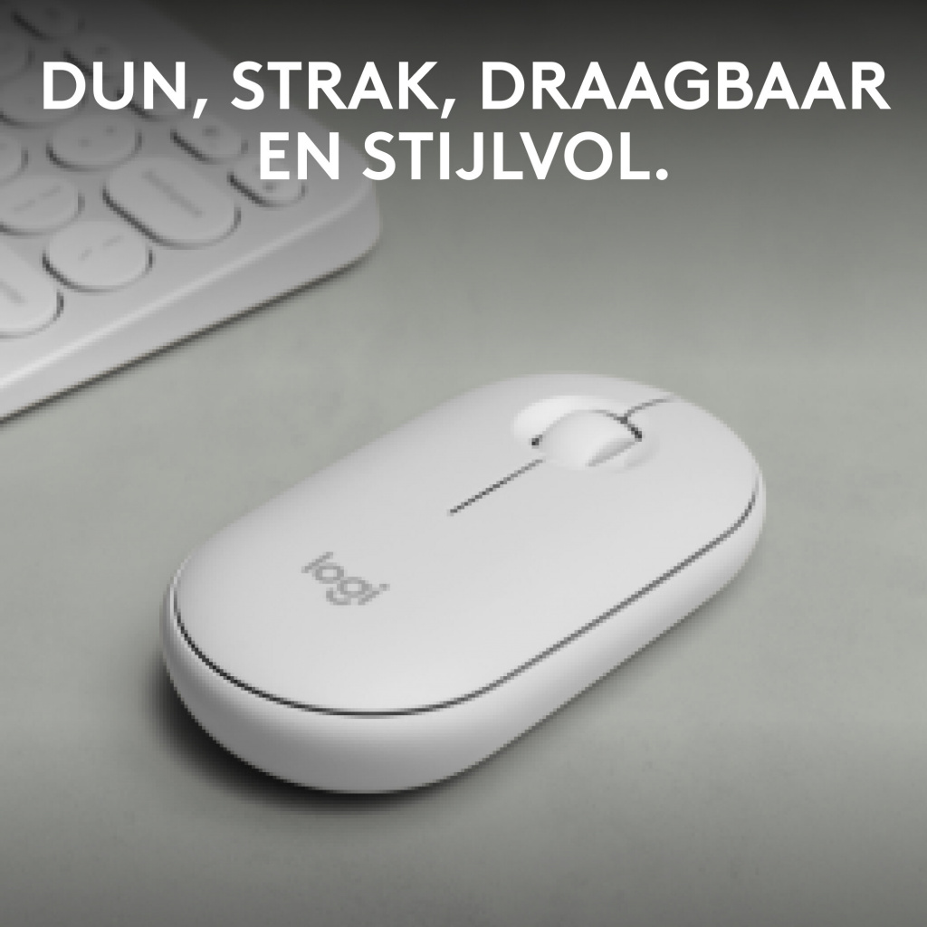 Logitech 910-007013 muis Reizen Ambidextrous RF-draadloos + Bluetooth Optisch 4000 DPI - Afbeelding 2