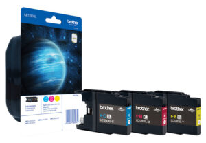 Brother Hoge opbrengst inktcartridge pakket: Cyaan / Magenta / Geel