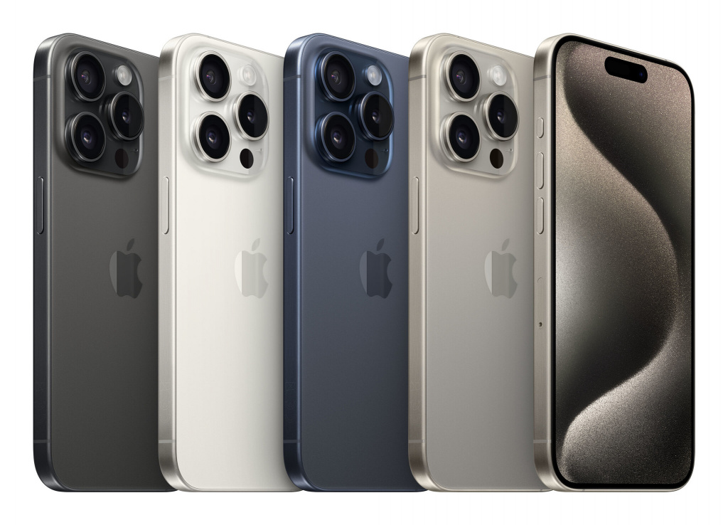 Apple iPhone 15 Pro 15,5 cm (6.1") Dual SIM iOS 17 5G USB Type-C 128 GB Titanium - Afbeelding 6