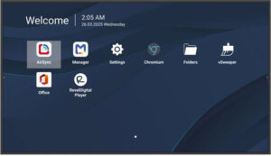 Viewsonic CDE5514-2C beeldkrant Digitale signage flatscreen 139,7 cm (55") LCD Wifi 500 cd/m² 4K Ultra HD Zwart Type processor A