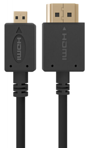 Gembird 3m HDMI-M/micro HDMI-M HDMI kabel HDMI Type A (Standaard) HDMI Type D (Micro) Zwart
