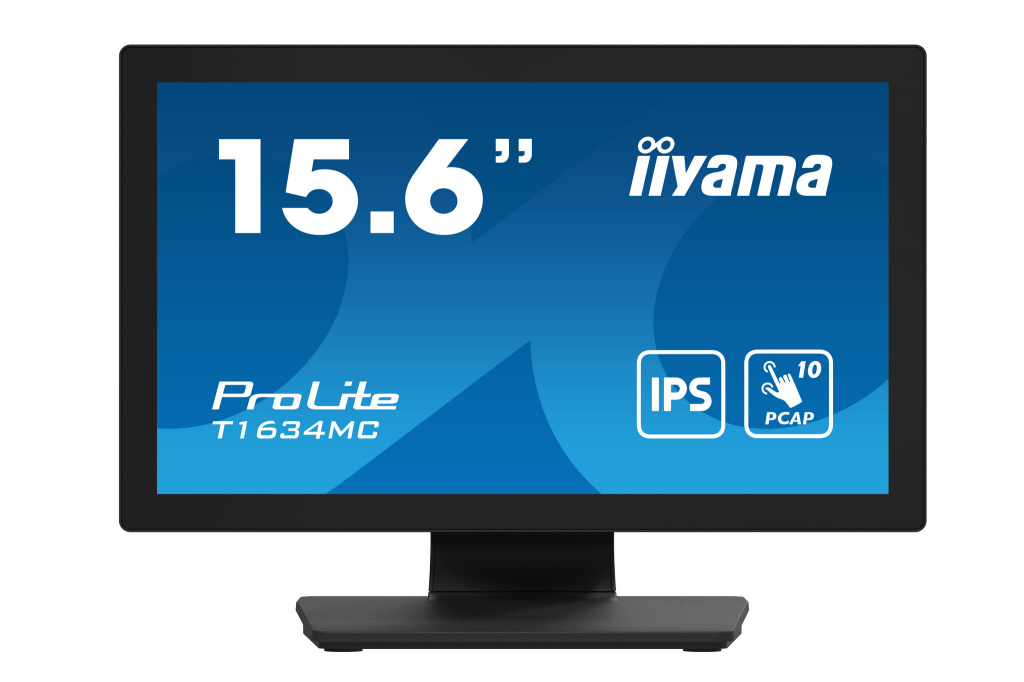 iiyama ProLite T1634MC-B1S computer monitor 39,6 cm (15.6") 1920 x 1080 Pixels Full HD LED Touchscreen Zwart - Afbeelding 2