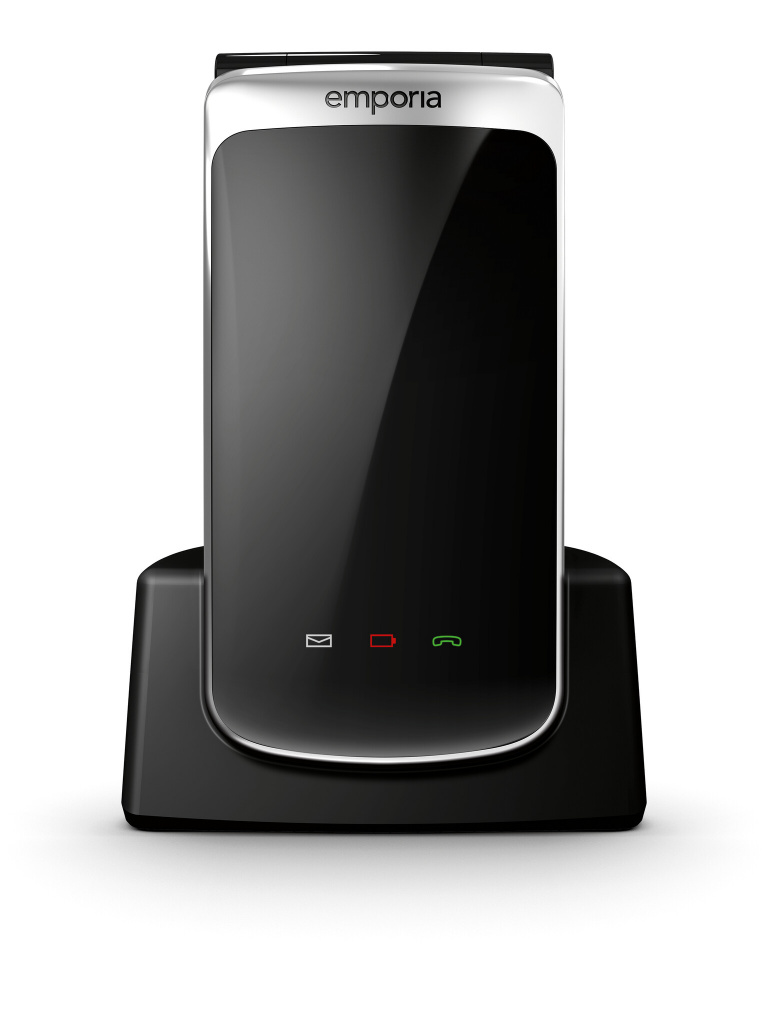 Emporia emporiaTOUCHsmart.3 8,81 cm (3.47") 150 g Zwart Seniorentelefoon