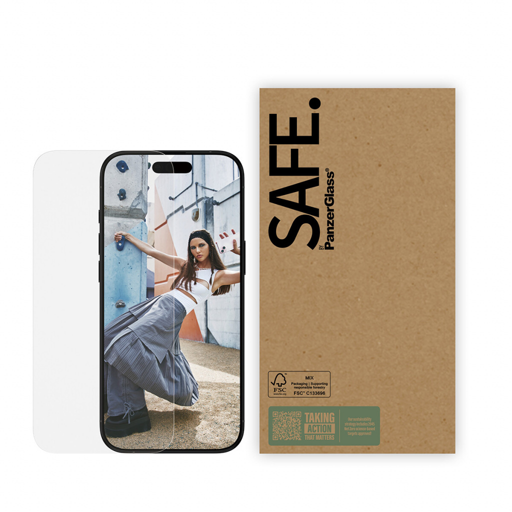 PanzerGlass SAFE. by ® Screen Protector iPhone Air | Ultra-Wide Fit | Bulk Doorzichtige schermbeschermer Apple 10 stuk(s) - Afbeelding 2