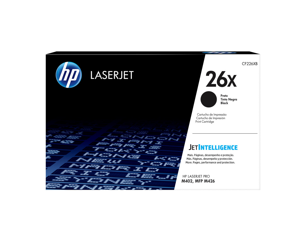 HP 26X originele high-capacity zwarte LaserJet tonercartridge