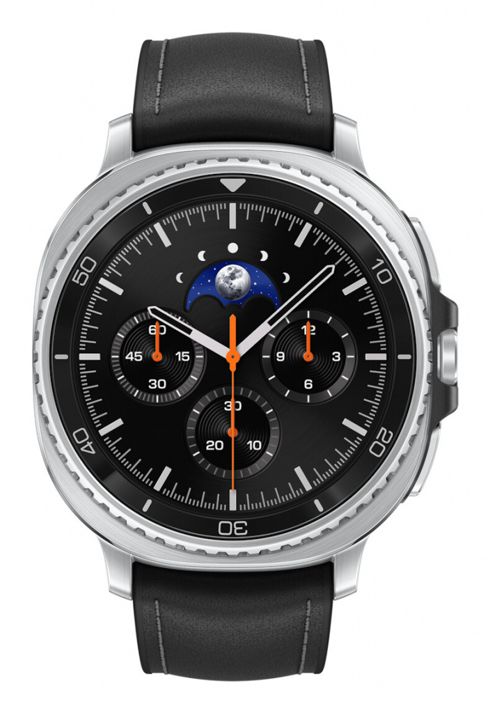 Samsung Galaxy Watch 8 Classic 3,3 cm (1.3") AMOLED 46 mm Digitaal 438 x 438 Pixels Touchscreen Zilver Wifi GPS