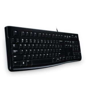 Logitech Keyboard K120 for Business toetsenbord Kantoor USB QWERTY Russisch Zwart