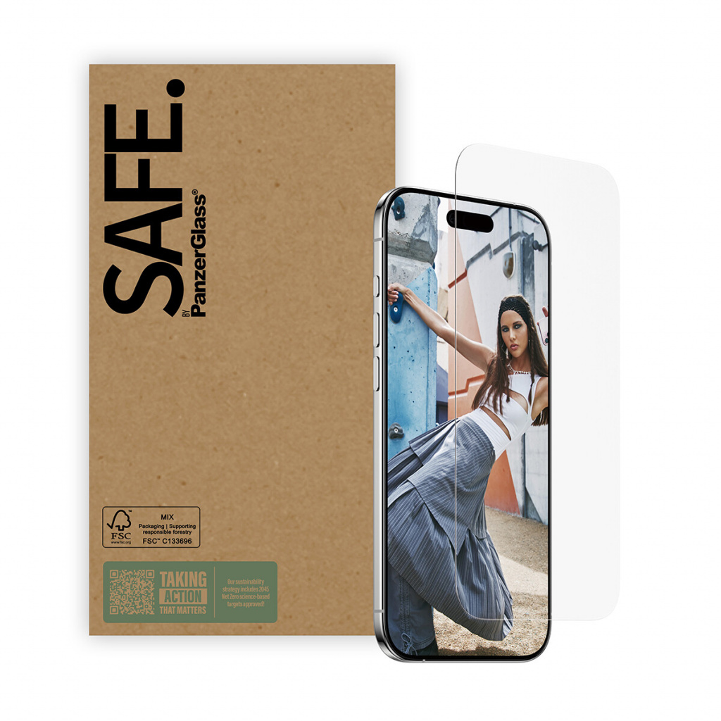 PanzerGlass SAFE. by ® Screen Protector iPhone Air | Ultra-Wide Fit | Bulk Doorzichtige schermbeschermer Apple 10 stuk(s) - Afbeelding 5
