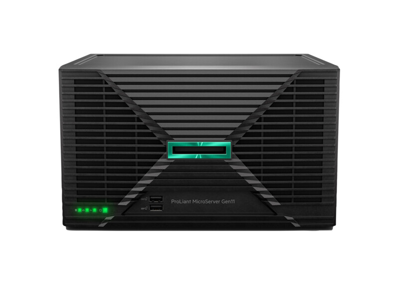HPE ProLiant MicroServer Gen11 6325P 3.5GHz 4c 1P 1x32GB-U 4LFF-NHP 2x4TB HDD 1x180W PS EU server Ultra Micro Tower DDR5-SDRAM 1