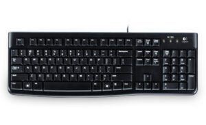 Logitech Keyboard K120 for Business toetsenbord Kantoor USB QWERTY Italiaans Zwart