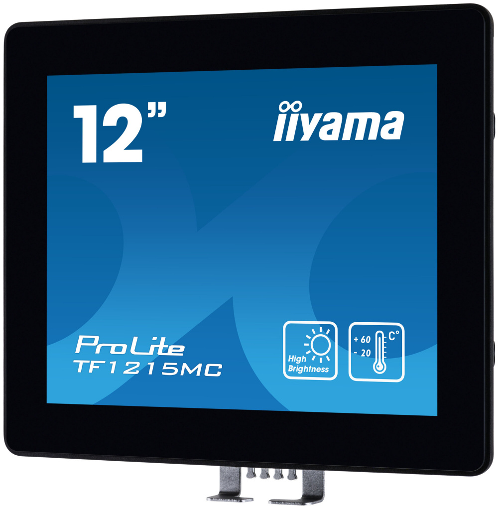 iiyama TF1215MC-B1 computer monitor 30,7 cm (12.1") 1024 x 768 Pixels LCD Touchscreen Zwart - Afbeelding 3