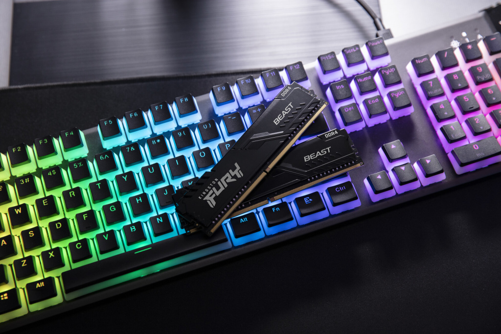 Kingston Technology FURY Beast 128GB 3200MT/s DDR4 CL16 DIMM (Kit van 4) Black - Afbeelding 9