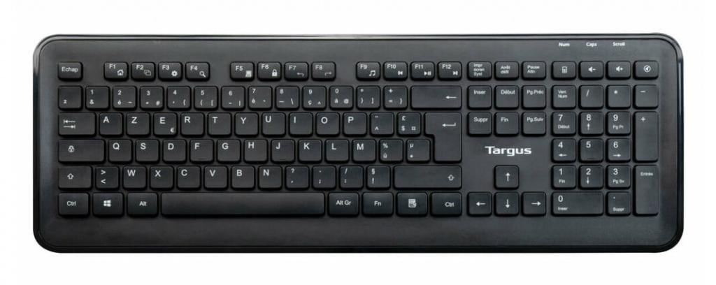 Targus AKM610FR toetsenbord Inclusief muis Universeel RF Draadloos AZERTY Frans Zwart - Afbeelding 6