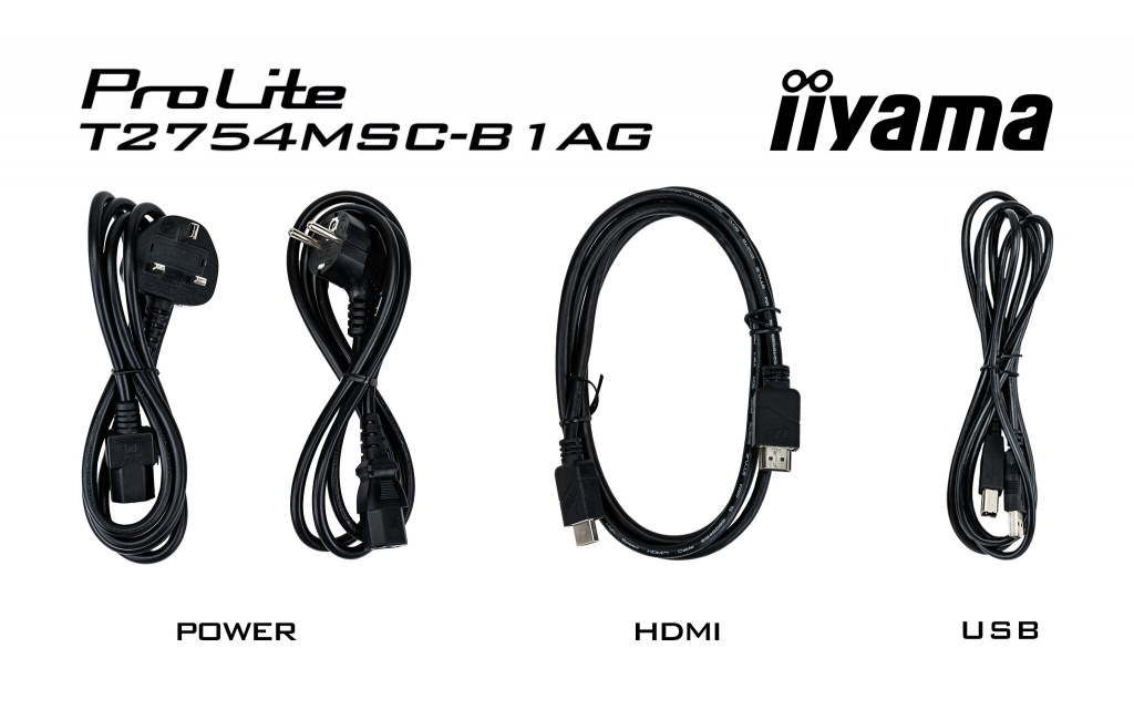 iiyama ProLite T2754MSC-B1AG computer monitor 68,6 cm (27") 1920 x 1080 Pixels Full HD LED Touchscreen Multi-gebruiker Zwart - Afbeelding 13