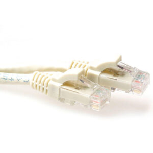 ACT Ivoor 3 meter U/UTP CAT6A patchkabel snagless met RJ45 connectoren