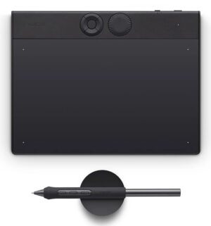Wacom Intuos Pro Small – 2025 grafische tablet Zwart 187 x 105 mm USB/Bluetooth