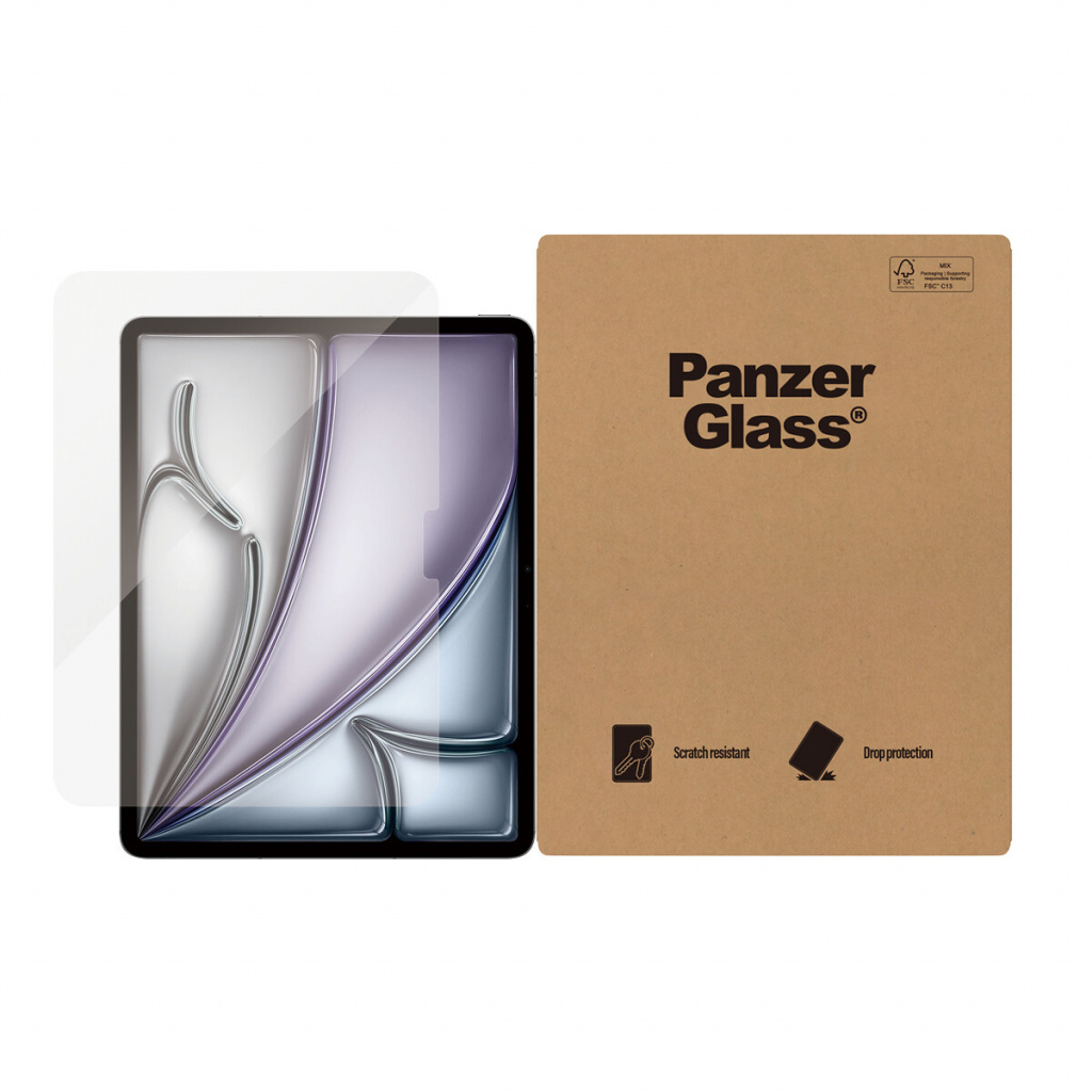 PanzerGlass ® Screen Protector iPad Air 11'' (2024-2026) | iPad 11'' (2025) | iPad 10.9'' (2022) | Ultra-Wide Fit | Bulk Doorzic