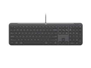 Logitech Signature Slim Wired K620 For Business toetsenbord Universeel USB QWERTZ Duits Grafiet