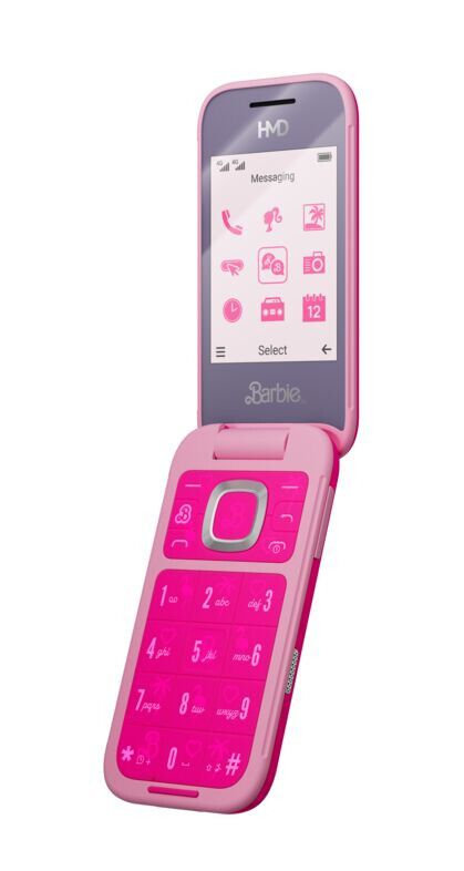 HMD Barbie Phone 7,11 cm (2.8") 125 g Roze Basistelefoon - Afbeelding 18