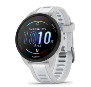 Garmin Forerunner 165 3,05 cm (1.2") AMOLED 43 mm Digitaal 390 x 390 Pixels Touchscreen Grijs GPS