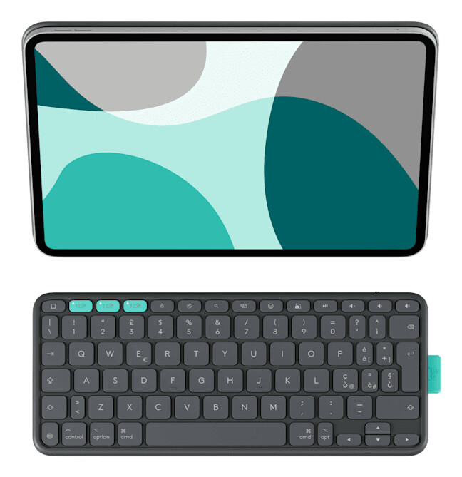 Logitech Flip Folio QWERTY US International Bluetooth Grafiet - Afbeelding 6