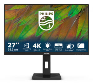 Philips 3000 series 27B1N3800/00 computer monitor 68,6 cm (27") 3840 x 2160 Pixels 4K Ultra HD LCD Zwart
