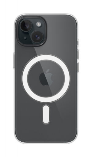 Apple Doorzichtig hoesje met MagSafe voor iPhone 15