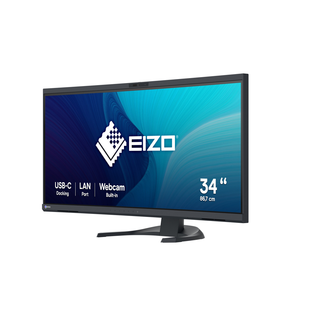 EIZO FlexScan EV3450XC-BK computer monitor 86,6 cm (34.1") 3440 x 1440 Pixels UltraWide Quad HD LCD Zwart - Afbeelding 2