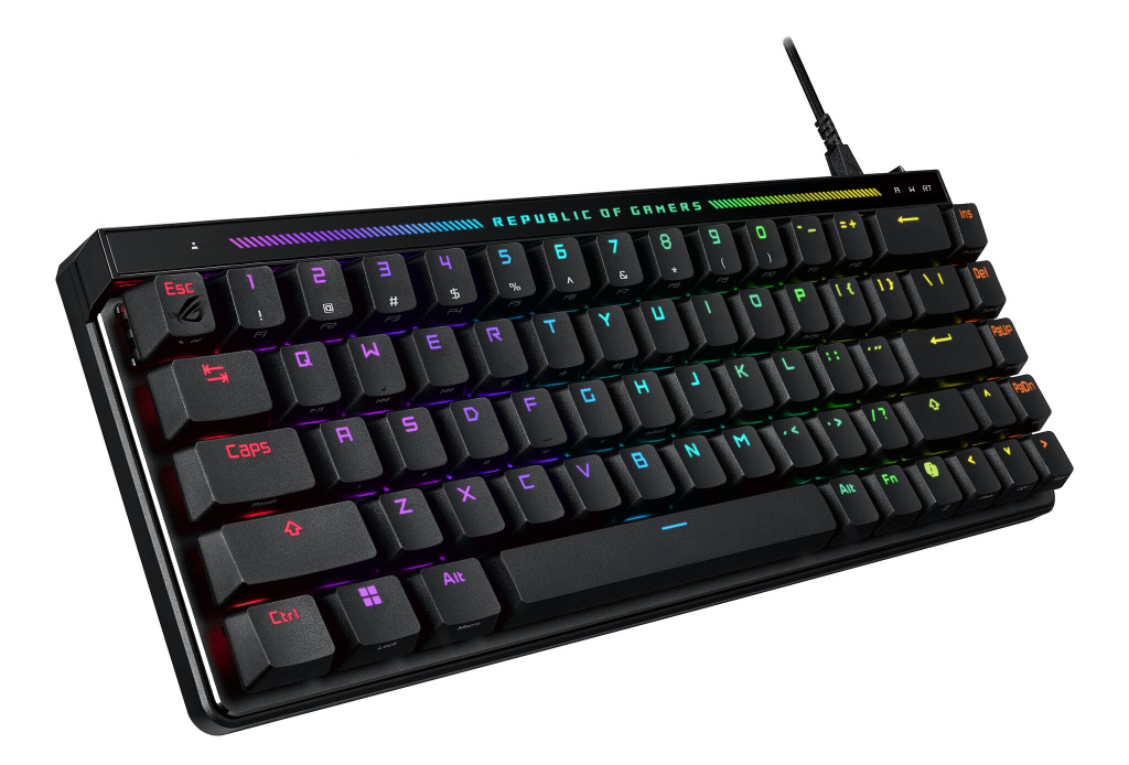 ASUS M605 ROG FALCHION ACE HFX/HFX/US/PBT toetsenbord Gamen USB QWERTY US International Zwart - Afbeelding 6